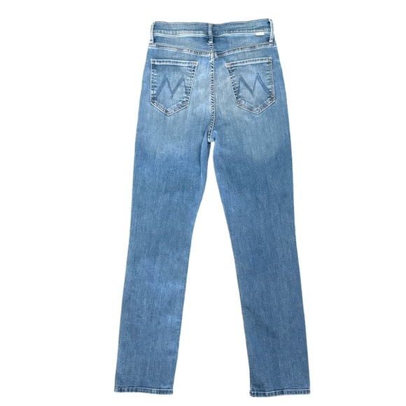 MOTHER The Swooner Rascal Hover Straight Leg Denim Jeans in Healing Jar Size 28 - Picture 3 of 14